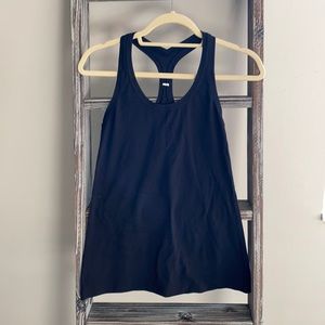 Black LuluLemon Cool Racerback Nulu Tank, Size 8